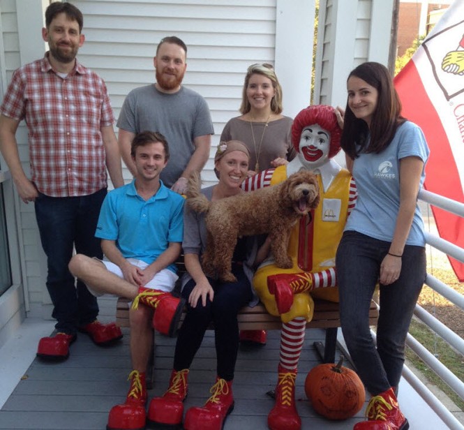 Ronald McDonald has quite the shoes to fill!